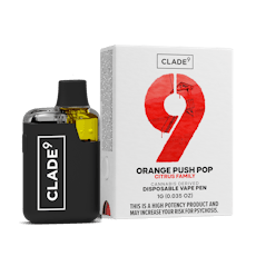 Orange Push Pop I 1g I Disposable Vape I Clade9