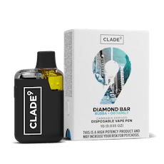 Diamond Bar I 1g I Disposable Vape I Clade9