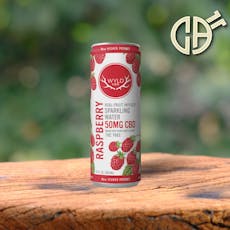 Wyld CBD | Raspberry Sparkling Waters | 50mg