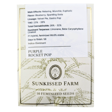 Purple Rocket Pop – Feminized Seeds (10 Pack)