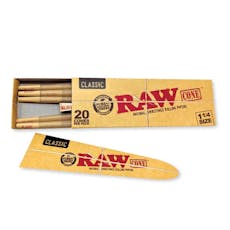 Raw I 1¼" Cone I 20 Pack