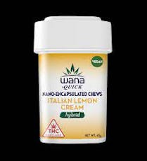 Wana Quick Chews Italian Lemon Cream Hybrid 10mg 10pk
