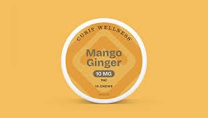 Curio Chews Mango Ginger 10mg 10pk