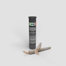 District Cannabis Pre Roll Layer Cake 1g 2pk