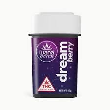 Wana Quick Chews Dream Berry 5:1:1:1 CBD/CBN/CBG/THC 2mg 10pk