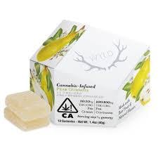 WYLD Gummies Pear (Hybrid) 1:1 THC/CBG10mg 10pk