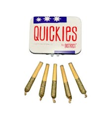 District Cannabis Quickies Pre-Rolls Hazy Face 1.75g 5pk