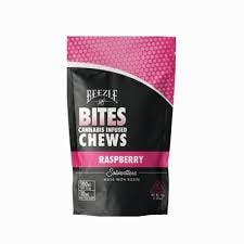 Beezle Bites Solventless Rosin Chews Raspberry 10pk 10mg