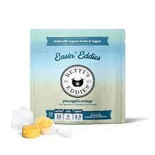 Betty's Eddies Chews Easin' Eddies Pineapple Orange 4:2:1 THC:CBG:CBDv 10mg 10pk