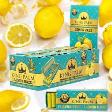 King Palm French Brown Papers 1 1/4 24pc (Lemon Haze)
