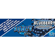 Juicy Jay's Rolling Papers 1 1/4 Blueberry