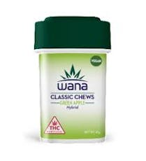 Wana Classic Chews High Dose Green Apple 40mg (MED)