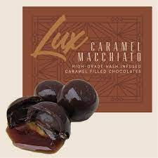 Lux Infused Chocolates Caramel Macchiato Caramel Filled 10mg 10pk