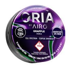 Oria LR Gummies Indica Grapple 2:1 THC:CBN 10mg 10pk