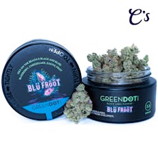 | Green Dot Flower | Pre-Pack 1/8th | Blu Froot