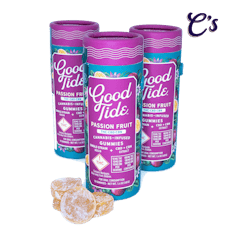 Good Tide | Hash Rosin Gummie (CBD:THC:CBN) Passion Fruit 100mg