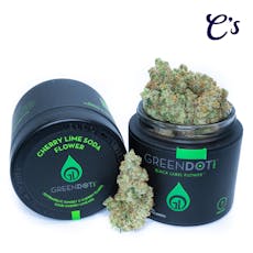 | Green Dot Flower | Pre-Pack 1/4th | Cherry Lime Soda