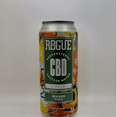 Rogue Ginger Yuzu CBD Seltzer 30mg