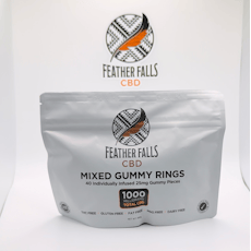MIC FF CBD Gummy Rings Mixed 1000mg