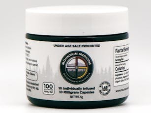 MM THC Infused Capsules 100mg