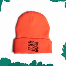 Beanie • Hunter Orange • Smoke Munch
