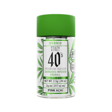 40's Infused Preroll 5 Pk Hybrid Pink Acai 2.5g