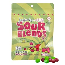 Joybombs 100mg THC 100mg CBD (H) Sour Blends