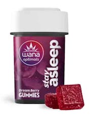Wana 100mg Stay Asleep Dream Berry Gummies