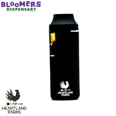 HEARTLAND FARMS DISPOSABLE LIVE RESIN CART - TK LATO X ZKITTLEZ 1G INDICA