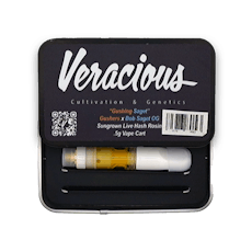 Veracious Cultivation & Genetics | Vape Gushing Saget Live Rosin | .5g