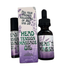 Head Tension Massage Oil