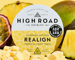 High Road - Realign Tropical Fruit Tarts 1:1 THC/CBD