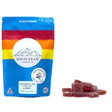 High Peak | Blueberry Lime | Hash Rosin Gummies
