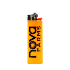 Nova Farms Orange Bic Lighter