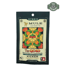 Mule Extracts 2pk STRAWBERRY LEMONADE 1:1:1:1 KICKER 100mg Gummy