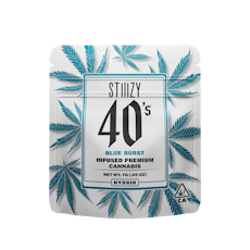 STIIIZY - 40's Mylar - Blue Burst - 7g