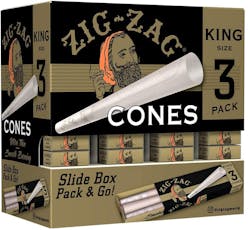 Zig Zag Pre-Rolled Cones King Size 3pk