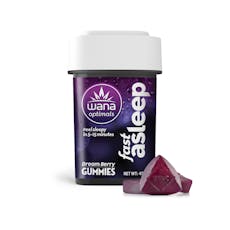 Wana Optimals Fast Asleep Dream Berry Gummies
