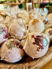Sweetgrass Botanicals | Bath Bomb - Lavender Rose CBD 300mg