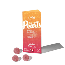 Gron 100mg RASPBERRY LEMONADE Splash of Sunshine Pearls 10pk