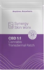 Synergy Skin Worx CBD 1:1 Transdermal Patch