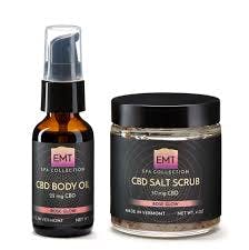 Elmore Mountain Therapeutics Rose Glow CBD Salt Scrub