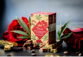 Rosie's - Milk Chocolate Espresso - Mini Candy Bars (4ct) - 25mg ea.