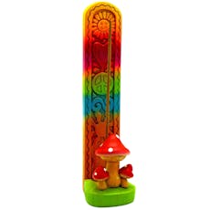 Fantasy Gifts - Standing Mushroom Incense Burner - Multicolor