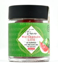 Rosie's - Watermelon Lite 1:1 - Sugar Free Gummies (20ct) - 5mg THC & CBG ea
