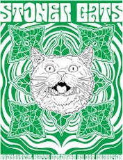 Cat Champion - Stoner Cats Happy Coloring Book