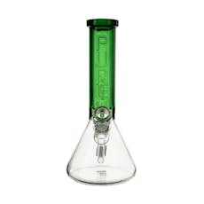 PURE Glass - 12" Insight Classic Beaker Water - Green