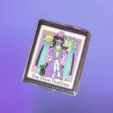 Cannastyle - High Priestess Tarot Joint Case - Purple & Black