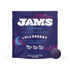 Lullaberry I Fast Acting I 2:1:1 I THC:CBD:CBG I 10 Pack I 100mg I Jams