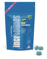Sour Blue Razzberry I 1:1 I 10 Pack I 100 mg I Incredibles